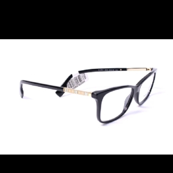 Gold and Black Rectangular Glasses with Elegant Accents - Picture 1 of 7